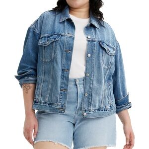 Levi's Women's Blue Denim Jacket size 1X